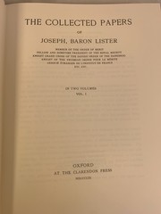 2 Vol COLLECTED PAPERS OF JOSEPH BARON LISTER Classic of Medicine 1979 Near Mint