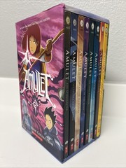 Amulet Eight Book Collection Kazu Kibuishi Scholastic PB Box Set 2018 Comics