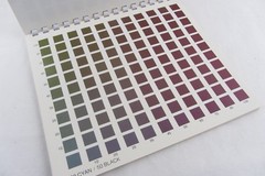 Book Color Selector Lithography Len Beach Associates, Cyan 60 pages 8″x9″ Color