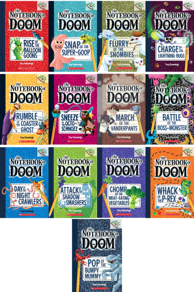 The Notebook of Doom Series All 13 Books in Paperback