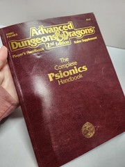 AD&D 2nd Ed: The Complete Psionics Handbook 2e