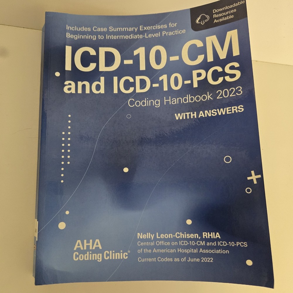 ICD-10-CM and ICD-10-PCS Coding Handbook 2023 Nelly Leon-Chisen w/ Answers