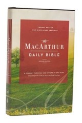 The NKJV, MacArthur Daily Bible, 2nd Edition, Hardcover, Comfort Print: .. NEW