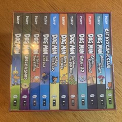 Dog Man and Cat Kid Collection: 11 Graphic Novels Box Set Hardcover BRAND NEW