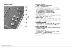 BREADMAN BK1050S BK1060S Bread Maker Manual + Recipes – LOOP BOUND, TOUGH JACKET