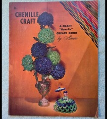 Vintage 1960s Aleene Craft Book Lot of 3 Chenille, Flair Felt, Feather Fantasies