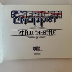 Motorcycle Book American Chopper At Full Throttle by Mike Flaherty