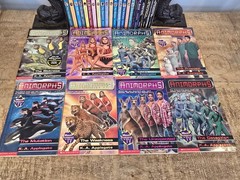 Animorphs Paperback Book Lot 28 K.A. Applegate Chronicle Megamorphs MINT COND
