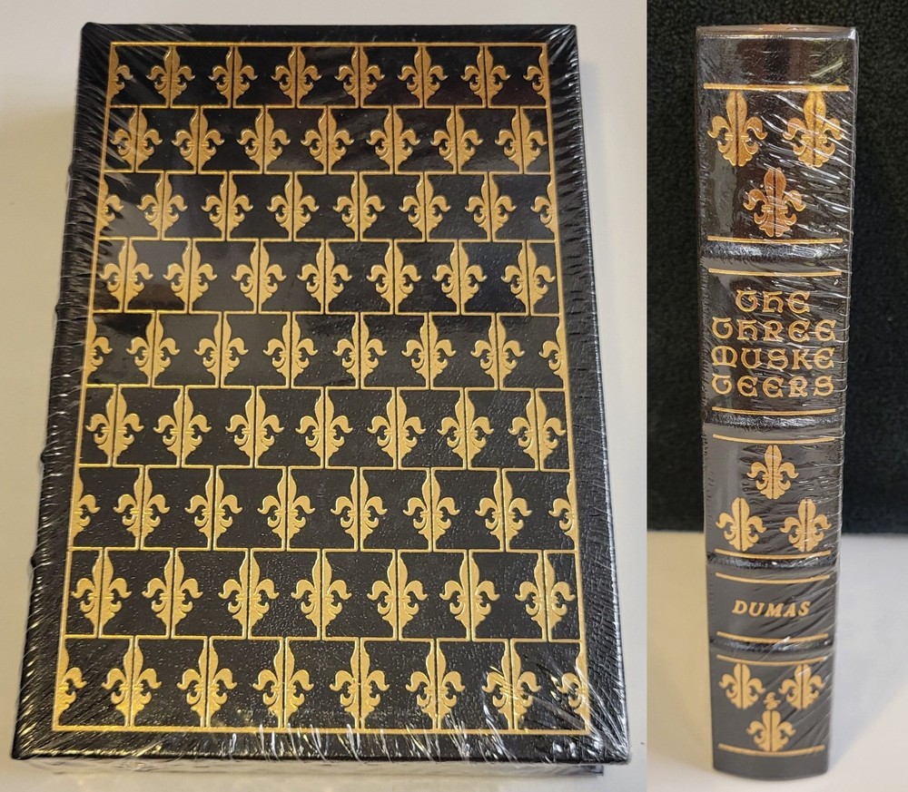 THE THREE MUSKETEERS Alexander Dumas EASTON PRESS Luxury Edition NEW and SEALED!