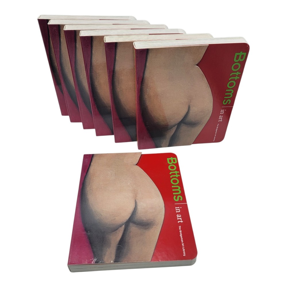 Wholesale Lot of 7 The Body in Art Bottoms Book Bum Butt Buttox Book