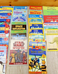 Lot Of 34 Level 1 2 First Reader Step Into Reading Books Lego Disney Scholastic