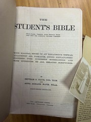 The Student’s Bible with Marginal Notes and Footnotes 1907 Orville Nave Vintage