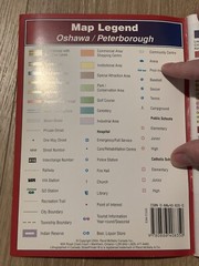 Rand McNally Oshawa Pickering Ontario street atlas guide Canada