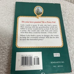 Lot 21 Pony Pals Book Paperback Horse Books Jeanne Betancourt Vintage Scholastic