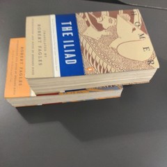 The Iliad & The Odyssey by Homer translated by Robert Fagles Greek Mythology PBs
