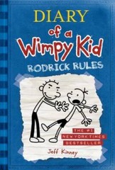 Diary of a Wimpy Kid Rodrick Rules – Hardcover By Kinney, Jeff – GOOD