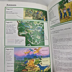 The Incredible Dinosaur Expedition Karen Dolby Usborne Puzzle Kids Book Vintatge