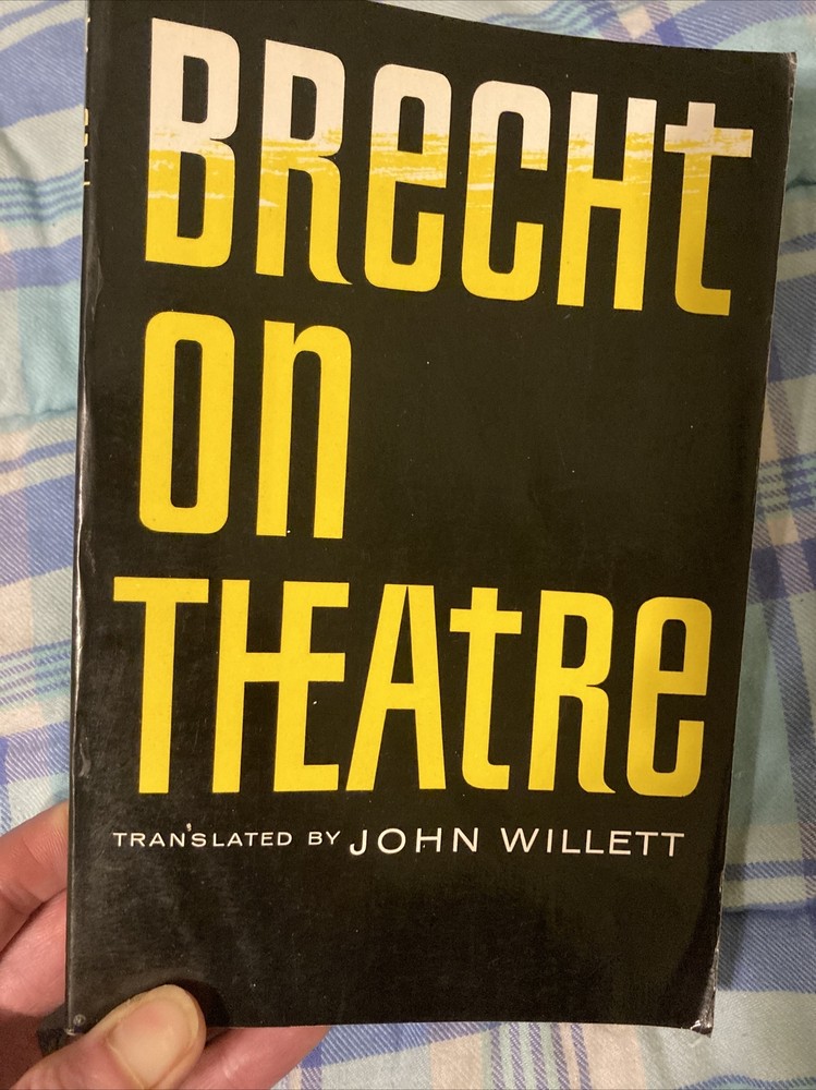 RARE: “Brecht on Theatre” Tran By John Willett, 1964 Hill & Wang 1st Ed PB LNV