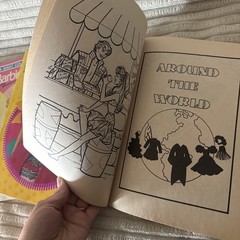 VTG. 1990S Golden Books Barbie Coloring/Activity Books Lot Of 3 UNCOLORED