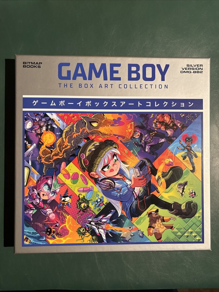 Game Boy the Box Art Collection Silver Version DMG-BB2 Hardcover Bitmap Books