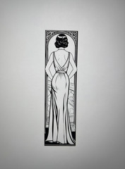 Timeless Elegance 1920s-1940s Fashion Coloring Book – 30 Pages Digital Download