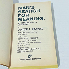 Man’s Search for Meaning by Viktor E. Frankl 1963 1st.Ed 37th Printing Brand NEW