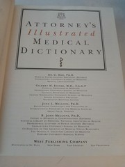 Attorney’s Illustrated Medical Dictionary Ida Dox 1997 Law West Publishing