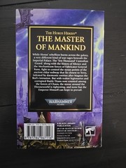 THE MASTER OF MANKIND Aaron Dembski Bowden Black Library Warhammer Horus Heresy