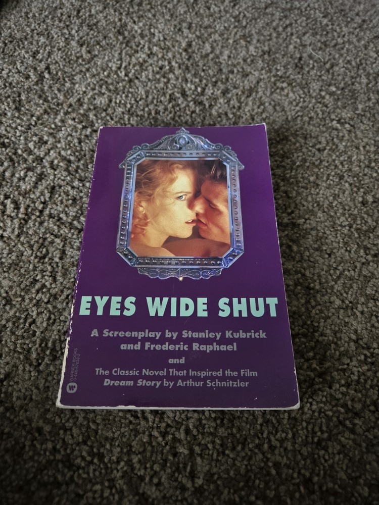 Eyes Wide Shut Screenplay Kubrick Raphael Schnitzler 1999 PB Warner Books First