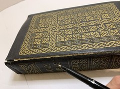 The Holy Bible 1950 Golden Book Edition Thumb Leather Binding KJV USA