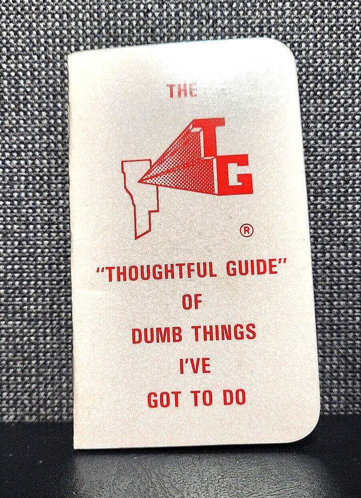 Vintage Ashland Times Gazette Ohio NOTEPAD 4.75″ X 2.75″, 29 Ruled Pages, NOS!