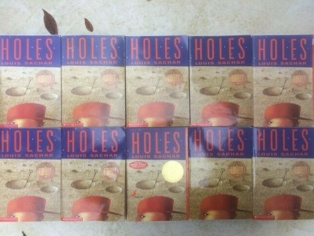 HOLES Class Set Louis Sachar Newbery Guided Reading lot of 10