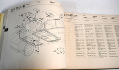 1969 Audi 60 75 80 Super 90 factory parts manual w/ 70 Audi 100 Coupe supplement