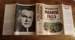 Paradise Falls Vol. 1 &2 By Don Robertson 1968 G.P. Putnam’s Sons HCDJ BCE VG