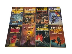 E.C. Tubb Dumarest of Terra Paperback Books Lot of 16 DAW FIRST PRINTING Sci-Fi