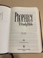 Prophecy Study Bible John Hagee NKJV 1997 Black Bonded Leather
