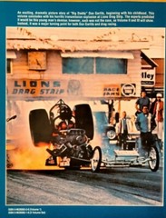 Big Daddy Pictorial Book Son Garlits SIGNED A Career Vol 1 plus bumper sticker