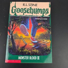 Goosebumps Monster Blood Trilogy RL Stine 1992 1994 1995 1 2 3 Vintage