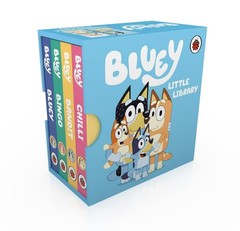 Bluey 4 Books (Bluey, Bingo, Bandit & Chilli) Set – Ages 0-3 – Board Book