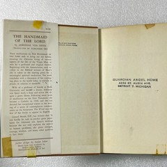 The Handmaid of the Lord by Adrienne von Speyr – David McKay 1955 – HC/DJ Ex-Lib