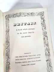 England Vtg 1954 Book Tourist British Travel Association 200 Pages UK Britain