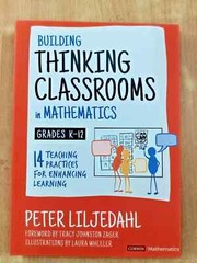 Building Thinking Classrooms in Mathematics by Peter Liljedahl Paperback Book US
