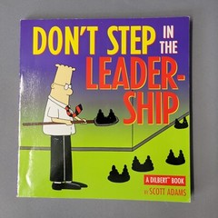 Delbert Book Comics Don’t Step In The Leader-Ship 1999 Scott Adams Paperback