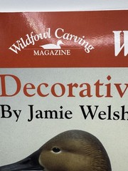 Workbench Projects DECORATIVE CANVASBACK PAIR Wildfowl Carving Magazine