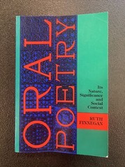 Oral Poetry : Its Nature, Significance, and Social Context by Ruth H….