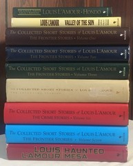 Lot of 6 Collected Short Stories of Louis L’Amour Volumes 1-4 and 6-7 + Bonus