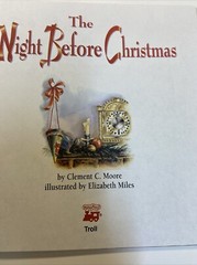 The Night Before Christmas by Moore, Clement C. 1christmas Collectible!