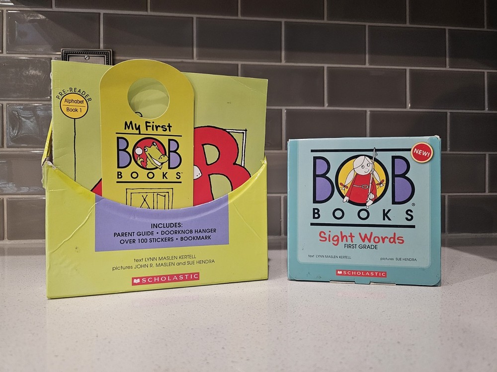 My First Bob Books Alphabet And Pre-reading Skills, sight words lot