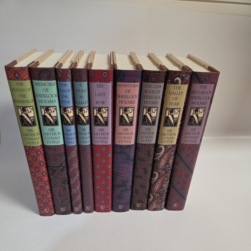 Lot of 9 Sir Arthur Conan Doyle Sherlock Holmes Hardcover Book Club Edition