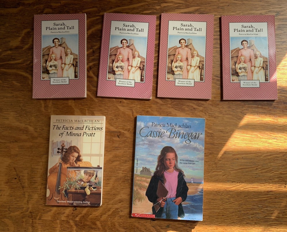 Vintage Lot Patricia MacLachlan Books Scholastic 80/90s Sarah Plain And Tall